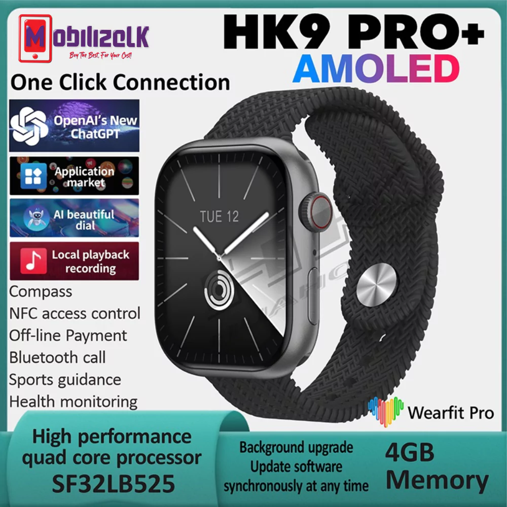 Buy hk9pro plus smartwatch from sri lanka